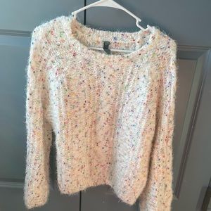 francesca’s alya colorful sweater